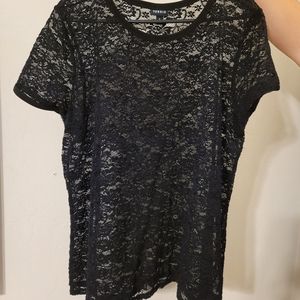 Torrid Lace tee top